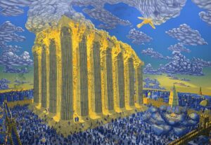 Pillars of Paganism Silketrykk